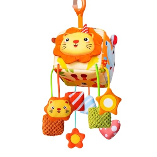 AQCQDQ Kinderwagen Spielzeug, Babys Activity Ausziehbar Spielzeug Hängespielzeug Babyschale Kinderbett Spielzeug Spiral Plüschtier Taschentuchhalter (12) von AQCQDQ