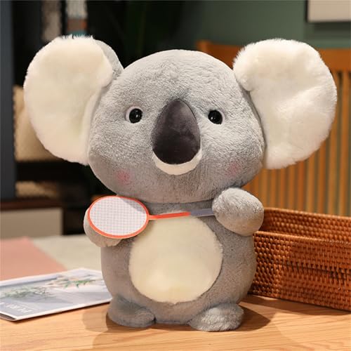 AQCQDQ Koala Kuscheltier, Koala Stofftier, Koala Plüsch Spielzeug Plüschtier, Koala Bär Plüschpuppe Kuscheltier Plüsctier Schlafbär, Flauschiger Weich Plüschspielzeug Für Kinder (50 cm,Badminton) AQCQDQ Koala Kuscheltier, Koala Stofftier, Koala Plüsch Spielzeug Plüschtier, Koala Bär Plüschpuppe Kuscheltier Plüsctier Schlafbär, Flauschiger Weich Plüschspielzeug Für Kinder (50 cm,Badminton) von AQCQDQ