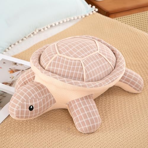 AQCQDQ Krokodil Kuscheltier, Schildkröte Krokodil Plüschtier, Schildkröte Stofftier, Simuliertes Tier Krokodil Plüschtier, Schildkröte Plüsch Spielzeug Weiches Krokodil Plüsch (Schildkröte,Rosa) von AQCQDQ