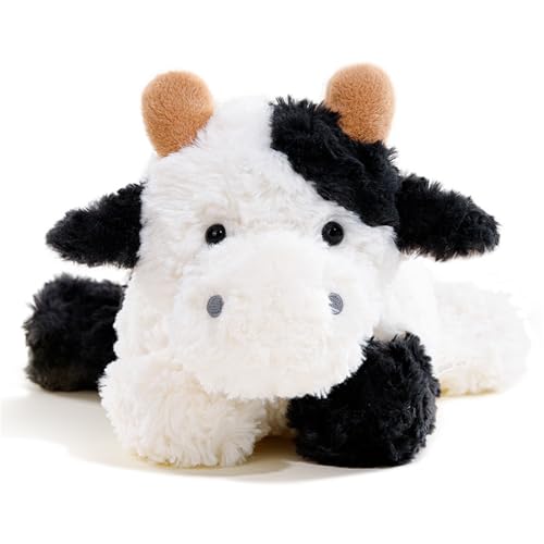 AQCQDQ Kuh Kuscheltier Plüschtier Klein Schwarz Weiß Plüschtier Weiches Stofftier Niedliches Plüschkuh-Spielzeug Kawaii Kuscheltier, Milka Kuh Plüschtier Plüschkissen Zum Spielen Und Kuscheln (50 cm) AQCQDQ Kuh Kuscheltier Plüschtier Klein Schwarz Weiß Plüschtier Weiches Stofftier Niedliches Plüschkuh-Spielzeug Kawaii Kuscheltier, Milka Kuh Plüschtier Plüschkissen Zum Spielen Und Kuscheln (50 cm) von AQCQDQ