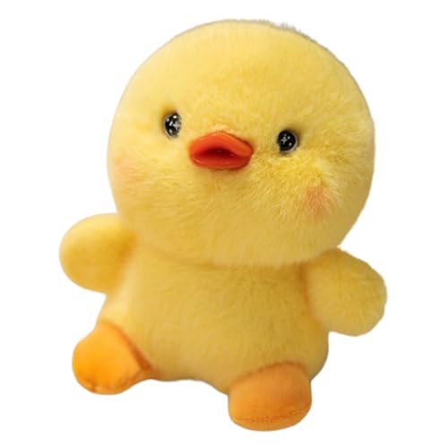 AQCQDQ Kuscheltier, Stuffed Animals, Hase,Küken, Bär, Elch, Schaf, Capybara Plüschtiere, Süßes Kuscheltier, Plüschspielzeug, Geschenk für Kinder (18 cm,Küken) von AQCQDQ