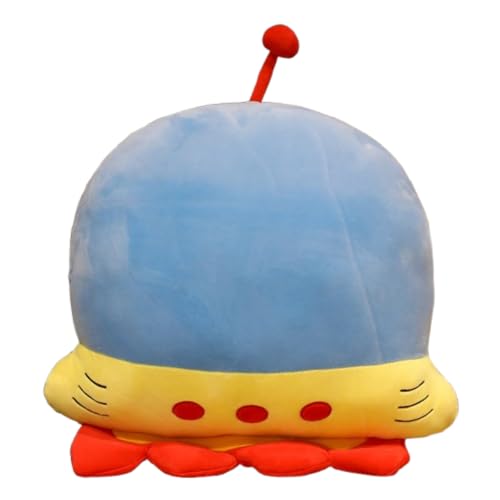 AQCQDQ Kuscheltier Astronaut, PlüSchtier Mars, Kissen Raumschiff Dekorative, zum Spielen und Kuscheln, Geschenk für Kinder Mädchen (Raumschiff) von AQCQDQ