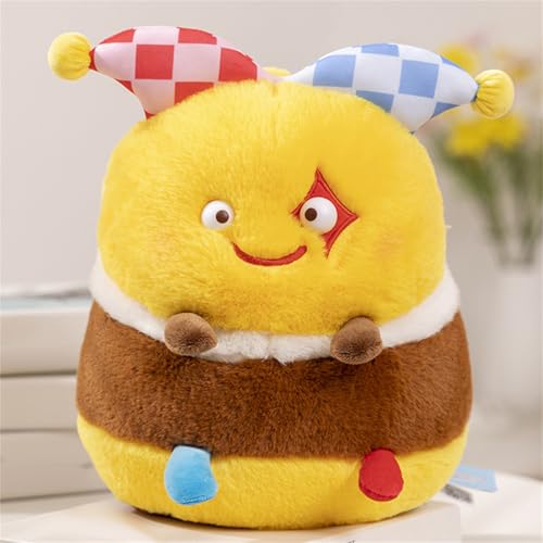 AQCQDQ Kuscheltier Biene, Biene Plüschkissen Spielzeug, Hummel Plüschtier Bumblebee Plüsch Spielzeug lustige, Tolles Geschenk für Jungen und Mädchen (35 cm,D) von AQCQDQ