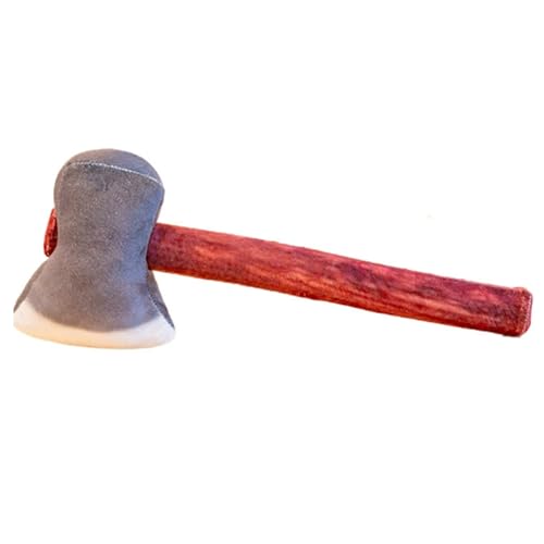 AQCQDQ Kuscheltier Chaxt, Lustige Plüschtiere, Plüschaxt Plüsch Kreative Streichspielzeuge, für Party Dekoration Spielzeugaxt Halloween-Requisiten Stützaxt (40 cm,Axt) von AQCQDQ