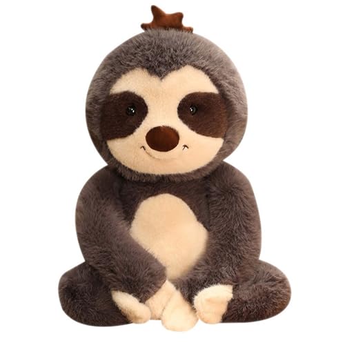 AQCQDQ Kuscheltier Faultier, Stofftier aus weichem Plüsch, Faultier Kuscheltier Kuschel Faultier Plüsch Sloth Stofftier Plüschtier für Kinder und Erwachsene, Mädchen und Jungen (60cm,Faultier) von AQCQDQ