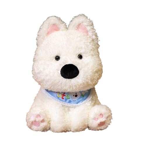 AQCQDQ Kuscheltier Hund, Hundespielzeug Plüschtier, Plüsch-Hund, Niedlich Plushie Welpen Spielzeug, Geschenk für Kinder (40 cm,B) von AQCQDQ