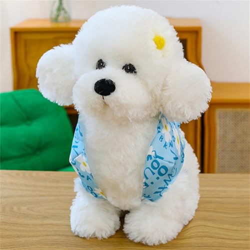 AQCQDQ Kuscheltier Hund, Kuscheltier Hundespielzeug, Realistischer Plüschhund, Plüschpuppe Eines Chihuahua-Plüschtieres, Geschenk für Kinder Junge Mädchen (40 cm) von AQCQDQ
