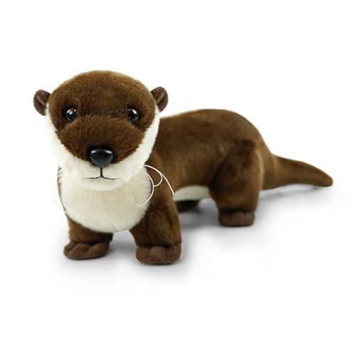 AQCQDQ Kuscheltier Otter Plüschtier, Wombat Kuscheltier Stofftier Glückssymbol Plüsch Zum Kuscheln & Spielen Kawaii Deko Plushie Puppen Stofftier Geschenke Für Kinder (#A) von AQCQDQ