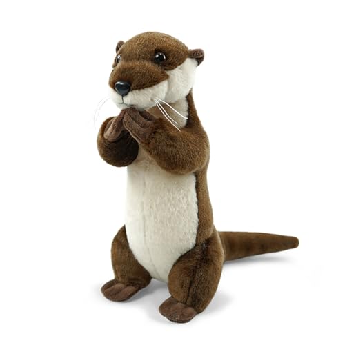 AQCQDQ Kuscheltier Otter Plüschtier, Wombat Kuscheltier Stofftier Glückssymbol Plüsch Zum Kuscheln & Spielen Kawaii Deko Plushie Puppen Stofftier Geschenke Für Kinder (#C) von AQCQDQ