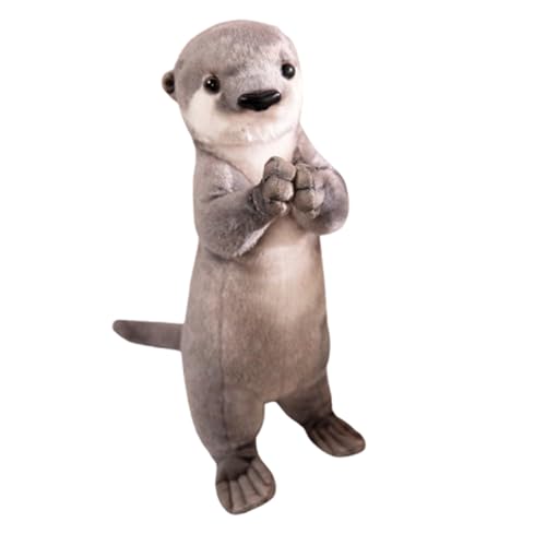 AQCQDQ Kuscheltier Otter Plüschtier,Cartoon Otter Plüsch Spielzeug Plüschtier Plüschpuppen Mini niedlich Otter Kissen,Känguru Plüschtier Plüschtiere,Geschenk Spielzeu Für Kinder (35 cm,Otter) von AQCQDQ