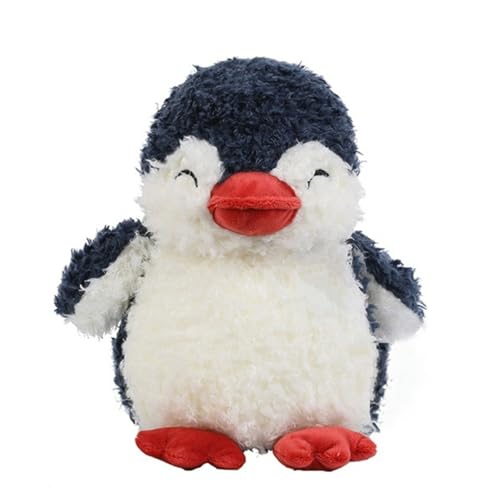 AQCQDQ Kuscheltier Pinguin Plüschtier, Flauschiger Stofftier zum Kuscheln und Spielen, Pinguin Plüsch Spielzeug, Stuffed Animals für Jungen Mädchen Geschenke (35 cm,Dunkelblau) von AQCQDQ