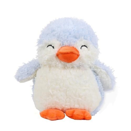 AQCQDQ Kuscheltier Pinguin Plüschtier, Flauschiger Stofftier zum Kuscheln und Spielen, Pinguin Plüsch Spielzeug, Stuffed Animals für Jungen Mädchen Geschenke (35 cm,Hellblau) von AQCQDQ