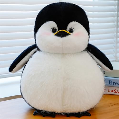 AQCQDQ Kuscheltier Pinguin Plüschtier, Pinguin Kuscheltier Süß, Pinguin Stofftier Plüschtier, Tier Kissen Plüschtier Stofftier, Kuscheltier Pinguin Plüschtier für Mädchen (90 cm,Schwarz) von AQCQDQ