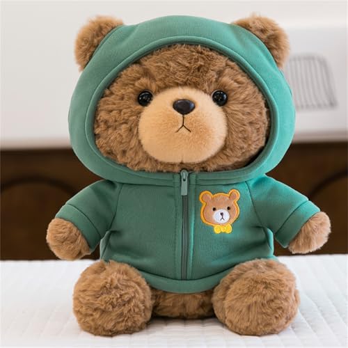 AQCQDQ Kuscheltier Teddybär Plüschtier, Plüsch-Bär, Flauschiger Stofftier zum Kuscheln & Spielen, Teddybär Plüschpuppe, Geschenke für Kinder Mädchen (25 cm,C) von AQCQDQ