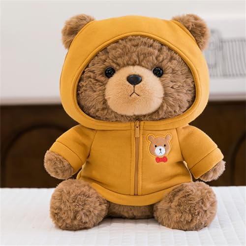 AQCQDQ Kuscheltier Teddybär Plüschtier, Plüsch-Bär, Flauschiger Stofftier zum Kuscheln & Spielen, Teddybär Plüschpuppe, Geschenke für Kinder Mädchen (35 cm,B) von AQCQDQ