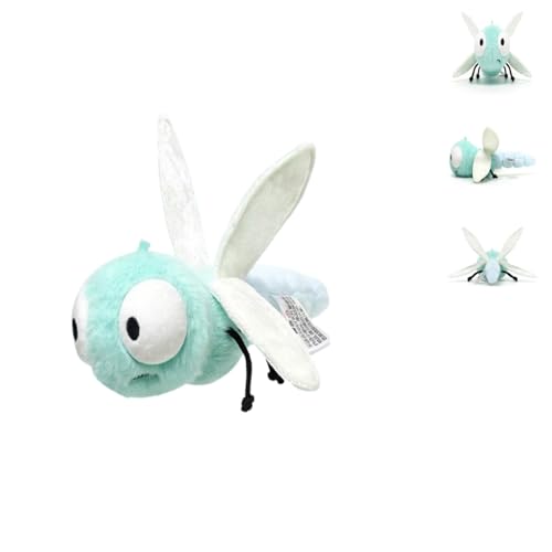 AQCQDQ Libelle Kuscheltier, Süße Libelle Plüsch Spielzeug, Plüsch Insekt, Lustige und Realistische Insekt Plüschtiere, Geschenk für Freunde und Kinder (21 cm,1pcs) von AQCQDQ