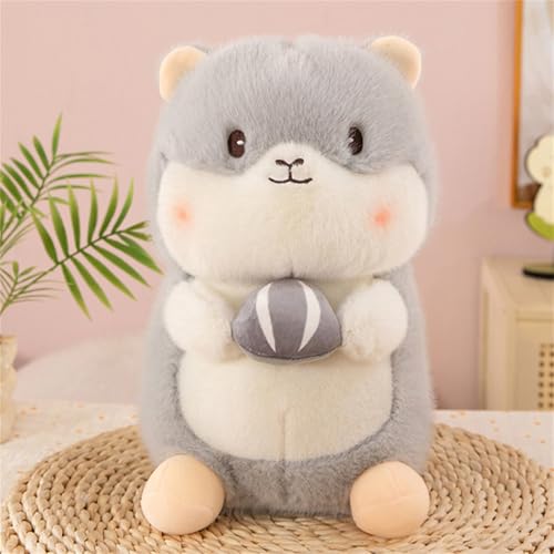 AQCQDQ Mini Plüsch Murmeltier, Meerschweinchen Kuscheltier, Murmeltier Plüschtier Otter Plüschtier, Murmeltier Puppe Plüschtiere, Spielzeug Geschenk für Kinder und Erwachsene (45 cm,Grau) von AQCQDQ