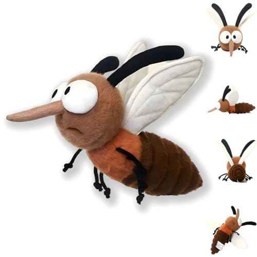 AQCQDQ Mücke Kuscheltier, Hässlich Kuscheltier Schlüsselanhänger Cartoon Stofftier Spielzeug Gefüllte, Süße Mücken Plüschtier Puppe Kreative Und Lustige Insekten Tierchen Spielzeug Plush Toy (25 cm) AQCQDQ Mücke Kuscheltier, Hässlich Kuscheltier Schlüsselanhänger Cartoon Stofftier Spielzeug Gefüllte, Süße Mücken Plüschtier Puppe Kreative Und Lustige Insekten Tierchen Spielzeug Plush Toy (25 cm) von AQCQDQ