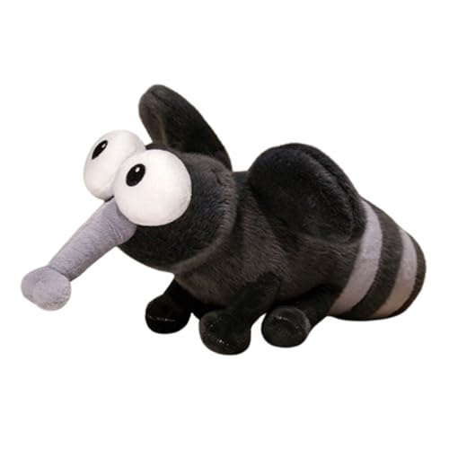 AQCQDQ Mücken Kuscheltier, Süße Mücken Plüschtier, Moskito Figuren, Lustige Mücken Stofftier Spielzeug Plush Toy, Geschenke für Jungen Mädchen (20 cm,Erwachsene Stechmücken) von AQCQDQ