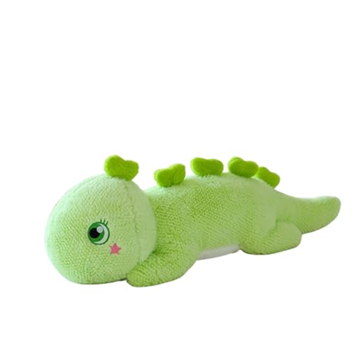 AQCQDQ Niedliche Dinosaurier Plüschtiere, Dino Kuscheltier, Dinosaurier Plüsch Spielzeug, Plush Toy, Geschenke für Jungen Mädchen Kinder (100 cm,Hellgrün) von AQCQDQ