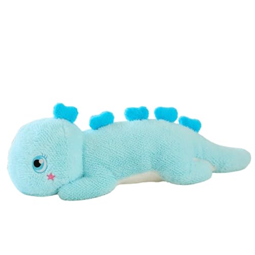 AQCQDQ Niedliche Dinosaurier Plüschtiere, Dino Kuscheltier, Dinosaurier Plüsch Spielzeug, Plush Toy, Geschenke für Jungen Mädchen Kinder (100 cm,Himmelblau) von AQCQDQ