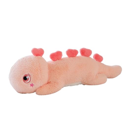 AQCQDQ Niedliche Dinosaurier Plüschtiere, Dino Kuscheltier, Dinosaurier Plüsch Spielzeug, Plush Toy, Geschenke für Jungen Mädchen Kinder (100 cm,Rosa) von AQCQDQ