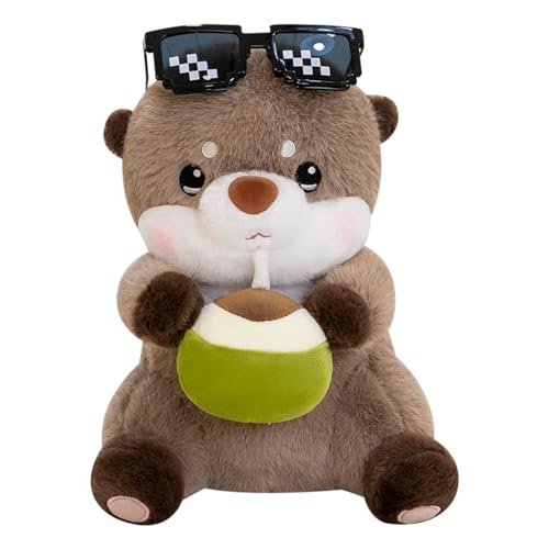 AQCQDQ Otter Plüschtier Kuscheltier, Otter Plushie Puppen Stofftier, Niedliches Otter Plüschtier Spielzeug, Kuscheltier Plüsch Otter zum Kuscheln & Spielen für Kinder & Erwachsene (55cm,Braun) AQCQDQ Otter Plüschtier Kuscheltier, Otter Plushie Puppen Stofftier, Niedliches Otter Plüschtier Spielzeug, Kuscheltier Plüsch Otter zum Kuscheln & Spielen für Kinder & Erwachsene (55cm,Braun) von AQCQDQ