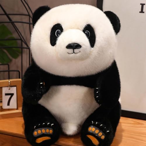 AQCQDQ Panda Plüschtier, Gemütliches Schmusetier, Flauschiger Stofftier Panda Zum Spielen, Sammeln & Kuscheln, Geschenk Für Kinder Und Erwachsene (50CM,A) von AQCQDQ