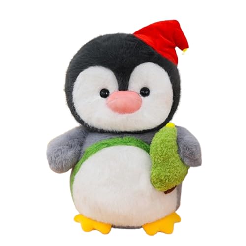 AQCQDQ Pinguin Kuscheltier, Plüschpinguin Kissen Puppe, Stofftier Schmusetier zum Kuscheln & Spielen, Pinguin Plüschtier für Mädchen, Jungen, Geschenk (25 cm,A) von AQCQDQ