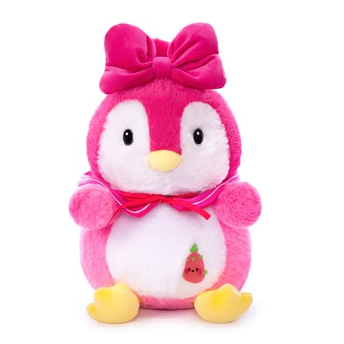 AQCQDQ Pinguin Kuscheltier, Süßes Kuscheltier Plüsch Pinguin mit Fliege, Pinguin Stofftier Plüschtier, zum Spielen und Kuscheln Weiches Schmusetier Mädchen, Jungen, Babys (23 cm,11#) von AQCQDQ