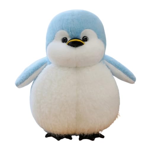 AQCQDQ Pinguin Kuscheltier, Süßes Kuscheltier Plüsch Pinguin mit Hut, Niedlicher Pinguin Stofftier Plüschtier, zum Spielen und Kuscheln Schmusetier Mädchen, Jungen, Babys (65 cm,Blau) von AQCQDQ