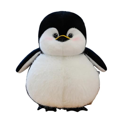 AQCQDQ Pinguin Kuscheltier, Süßes Kuscheltier Plüsch Pinguin mit Hut, Niedlicher Pinguin Stofftier Plüschtier, zum Spielen und Kuscheln Schmusetier Mädchen, Jungen, Babys (65 cm,Schwarz) von AQCQDQ