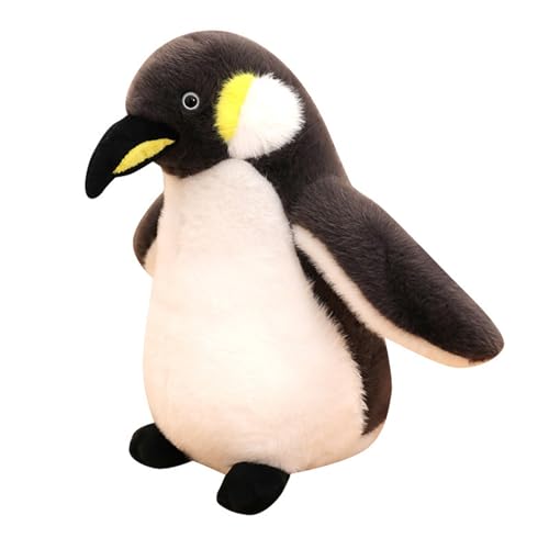 AQCQDQ Pinguin Kuscheltier Aus Madagascar, Pinguin Puppe Schlafkissen, Simulation Kaiserpinguin Plüschpuppe, Meerestiere Plüschtiere Spielzeug Geburtstag Geschenk Für Kinder (35 cm) von AQCQDQ