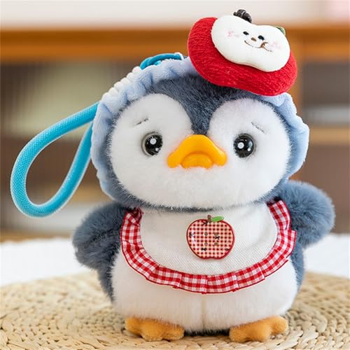 AQCQDQ Pinguin Puppe Kuscheltier Pinguin Plüschtier, Stofftier-Plüschpuppe, Kleines Kuscheltier zum Kuscheln und Liebhaben, Stofftier Schmusetier Geschenk für Jungen Mädchen Babys (15 cm,F) von AQCQDQ