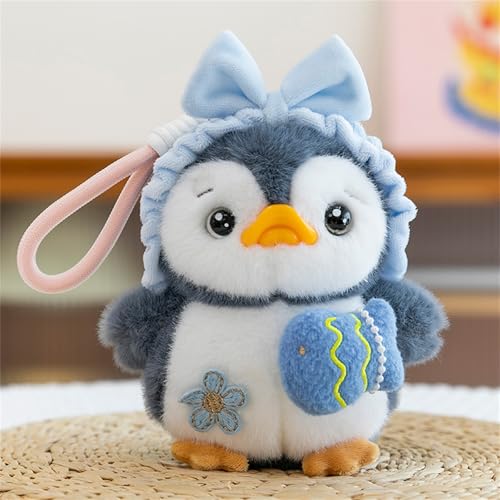 AQCQDQ Pinguin Schlüsselanhänger, Pinguin Stofftier Plüschtier, Kuscheltier Süß, Kleine Kuscheltiere Anhänger, Geschenke für Kinder Mädchen und Jungen (B) von AQCQDQ