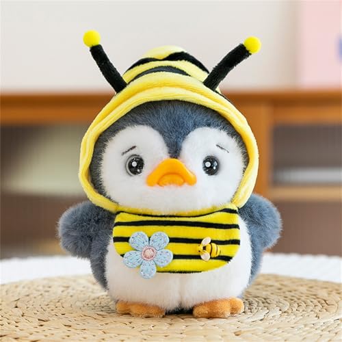 AQCQDQ Pinguin Schlüsselanhänger, Pinguin Stofftier Plüschtier, Kuscheltier Süß, Kleine Kuscheltiere Anhänger, Geschenke für Kinder Mädchen und Jungen (E) von AQCQDQ