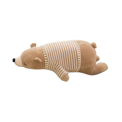 AQCQDQ Plüsch Bären Kuscheltier Spielzeug Bär Stofftierpuppe, Cute Suitable Teddybär, superweich, zum Spielen und Kuscheln, Weiches Schmusetier für Mädchen, Jungen, Babys (70 cm,Gekleidet Braun) AQCQDQ Plüsch Bären Kuscheltier Spielzeug Bär Stofftierpuppe, Cute Suitable Teddybär, superweich, zum Spielen und Kuscheln, Weiches Schmusetier für Mädchen, Jungen, Babys (70 cm,Gekleidet Braun) von AQCQDQ