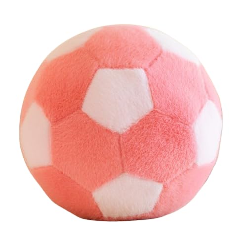 AQCQDQ Plüsch Flauschige Stoffball, Fußball Spielzeug Fussball Fußbälle Gefüllte Fußbälle Kissen, Sport zum Spielen und Kuscheln, Weiches Schmusetier für Mädchen, Jungen, Babys (25 cm,Dunkelrosa) AQCQDQ Plüsch Flauschige Stoffball, Fußball Spielzeug Fussball Fußbälle Gefüllte Fußbälle Kissen, Sport zum Spielen und Kuscheln, Weiches Schmusetier für Mädchen, Jungen, Babys (25 cm,Dunkelrosa) von AQCQDQ