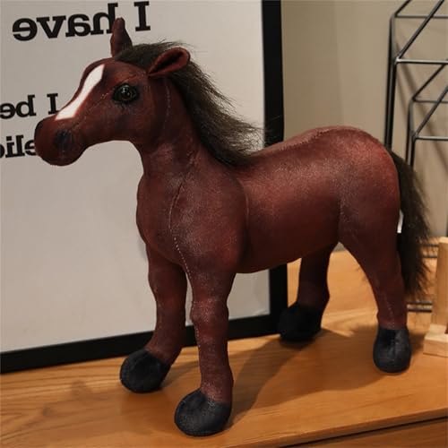 AQCQDQ Plüsch Pferd Spielzeug,Kuscheltier Pferd Plüschtier, Kawaii Pferd Kuscheltier, Pferd Plüschtier Stofftier,Realistisch Plüsch Pferd Spielzeug Stofftier Horse,für Mädchen Kinder (26cm,Pferd) AQCQDQ Plüsch Pferd Spielzeug,Kuscheltier Pferd Plüschtier, Kawaii Pferd Kuscheltier, Pferd Plüschtier Stofftier,Realistisch Plüsch Pferd Spielzeug Stofftier Horse,für Mädchen Kinder (26cm,Pferd) von AQCQDQ