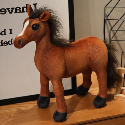 AQCQDQ Plüsch Pferd Spielzeug,Kuscheltier Pferd Plüschtier, Kawaii Pferd Kuscheltier, Pferd Plüschtier Stofftier,Realistisch Plüsch Pferd Spielzeug Stofftier Horse,für Mädchen Kinder (33cm,Verschw) AQCQDQ Plüsch Pferd Spielzeug,Kuscheltier Pferd Plüschtier, Kawaii Pferd Kuscheltier, Pferd Plüschtier Stofftier,Realistisch Plüsch Pferd Spielzeug Stofftier Horse,für Mädchen Kinder (33cm,Verschw) von AQCQDQ