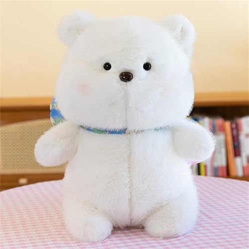 AQCQDQ Plüschteddybär, Kuscheltier Bär Plüschpuppe, Niedliche Bärenpuppe Plüschtiere, Weich Groß Teddybär, Freundin Mädchen Partnerin Ehefrau Mutter Kinder (50 cm,Weiß) von AQCQDQ