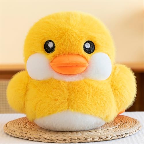 AQCQDQ Plüschtier Ente, Kuscheltier Ente, Ente Plüschtiere für Kinder, Niedliche Kleine Gelbe Ente Plüschpuppe Mit Großem Mund für Kinder Jungen und Mädchen Geschenk (70 cm) von AQCQDQ