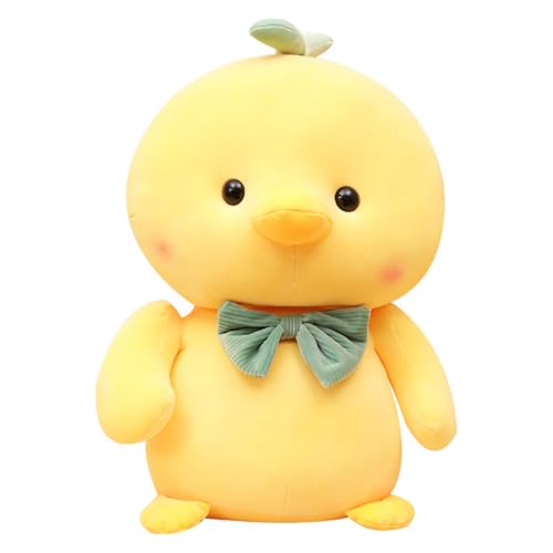 AQCQDQ Plüschtier Ente Gelb, Ente Stofftier, Gelbe Ente Kuscheltier, Plüsch Gelbe Ente Weich Füllen Tiere Spielzeug, Süßes Flauschiges Plüschtiere Ente Geschenk für Kinder (35cm) von AQCQDQ