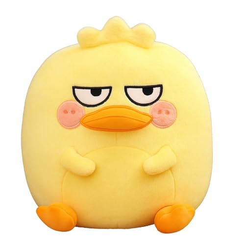 AQCQDQ Plüschtier Entenküken Puppe Stofftier Kissen Kuscheltier Entenküken, zum Spielen und Kuscheln, Weiches Schmusetier für Mädchen, Jungen, Babys (45 cm,Sogenannte Ente) von AQCQDQ