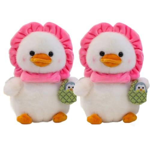 AQCQDQ Plüschtier Für Enten, Kuscheltier Glückliche Ente Plüsch Spielzeug, Nachahmung Nerz Plüschtier Ente Duck Plüschtier, Kawaii Happy Enten Stofftier Zum Spielen Und Kuscheln, Geschenk (2 PCS) AQCQDQ Plüschtier Für Enten, Kuscheltier Glückliche Ente Plüsch Spielzeug, Nachahmung Nerz Plüschtier Ente Duck Plüschtier, Kawaii Happy Enten Stofftier Zum Spielen Und Kuscheln, Geschenk (2 PCS) von AQCQDQ