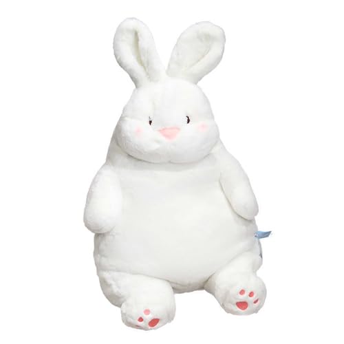 AQCQDQ Plüschtier Hase,Hasen Plüschtier,Niedlich Hase Plüsch Tier Puppe,Plüschtiere Wurfkissen Osterhasen-Stofftier Geeignet zum Spielen, Geschenke und Umarmungen (45cm,Weiß) von AQCQDQ
