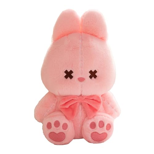AQCQDQ Plüschtier Hund Stofftier, Niedlichen Kuscheltier Welpen, zum Spielen und Kuscheln, Weiches Schmusetier für Mädchen, Jungen, Babys (23 cm,Hase) von AQCQDQ