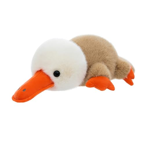 AQCQDQ Plüschtier Schnabeltier Kuscheltier, Weiches Schnabeltier-Plüschkissen, Ente Kuscheltier, Plüsch Spielzeug zum Kuscheln & Spielen, Geschenke für Kinder (90 cm) von AQCQDQ