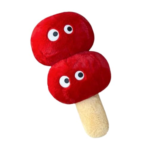 AQCQDQ Plüschtier Zucker Zucchini, Puppe Stofftier Kissen Kuscheltier Zucker Zucchini, zum Spielen und Kuscheln, Weiches Schmusetier für Mädchen, Jungen, Babys (30 cm,Eine Schnur) von AQCQDQ