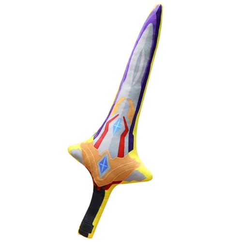 AQCQDQ Schwert Kuscheltier, Plüschtier Schwert Stofftier, zum Spielen und Kuscheln für Mädchen und Jungen (40 cm,G) von AQCQDQ